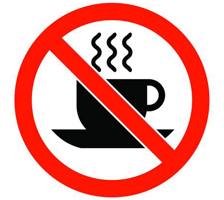 No coffee Allowed