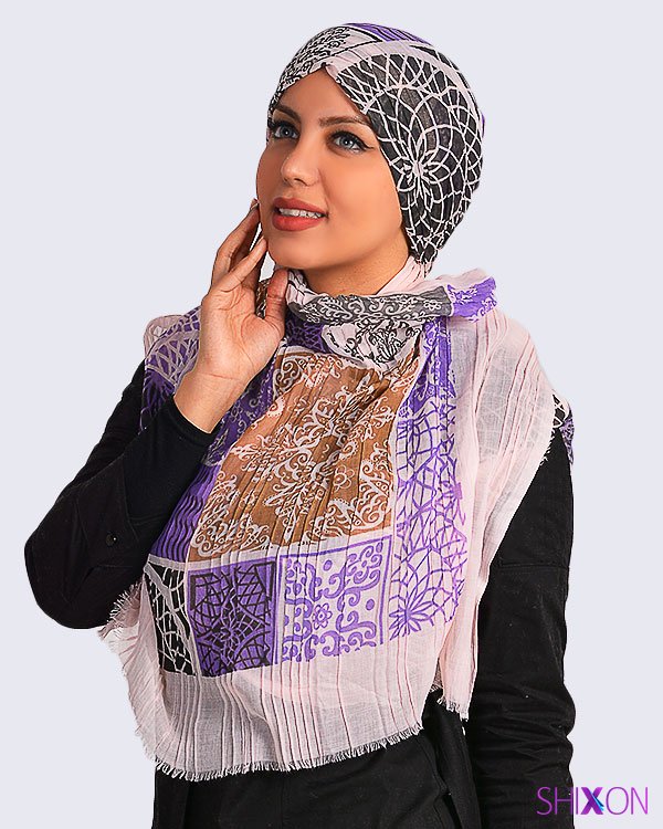 مدل بستن شال